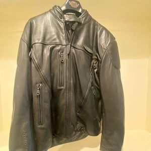 Harley Davidson FXRG men’s (removable) lined leather jacket